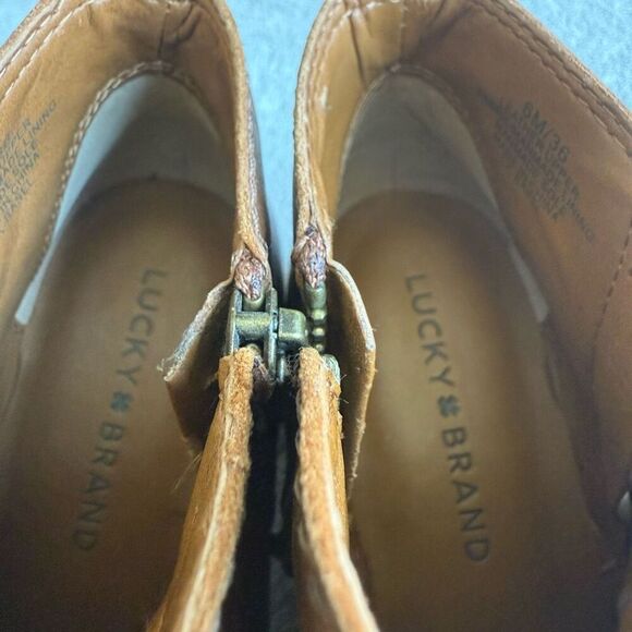 Lucky Brand Women’s Toffee Basel Bootie - Picture 15 of 16
